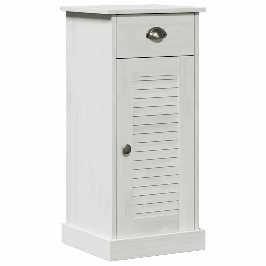 Bathroom Cabinet with Drawer VIGO 2 pcs White and Antique White