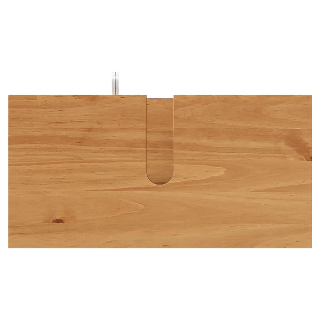 Bathroom Furniture Set VIGO 3 pcs Honey Brown Solid Pine Wood