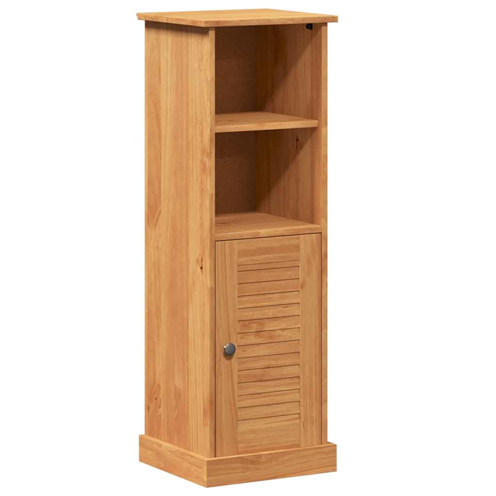 Bathroom Furniture Set VIGO 4 pcs Honey Brown Solid Pine Wood