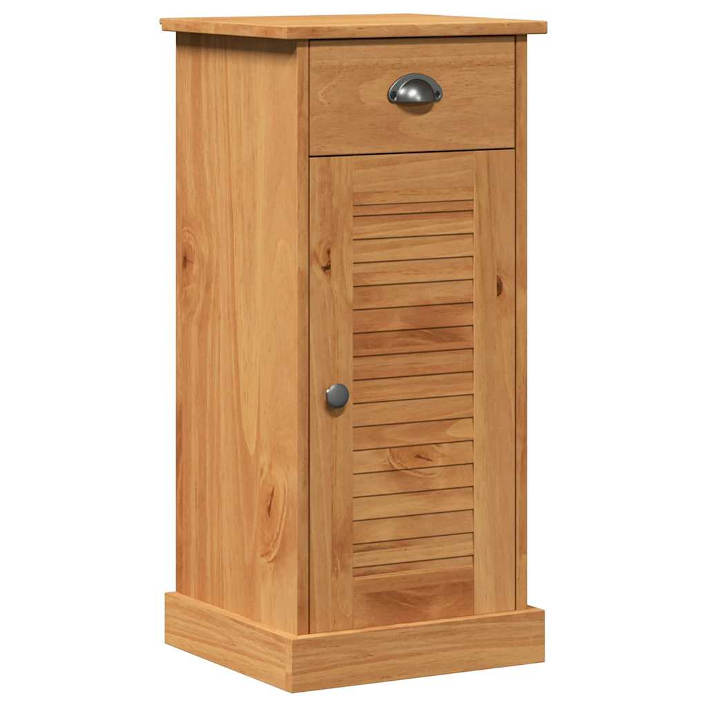 Bathroom Furniture Set VIGO 5 pcs Honey Brown Solid Pine Wood