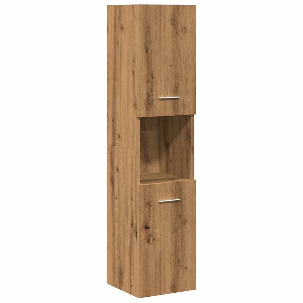 vidaXL 5 Piece Bathroom Furniture Set Artisan Oak Engineered Wood