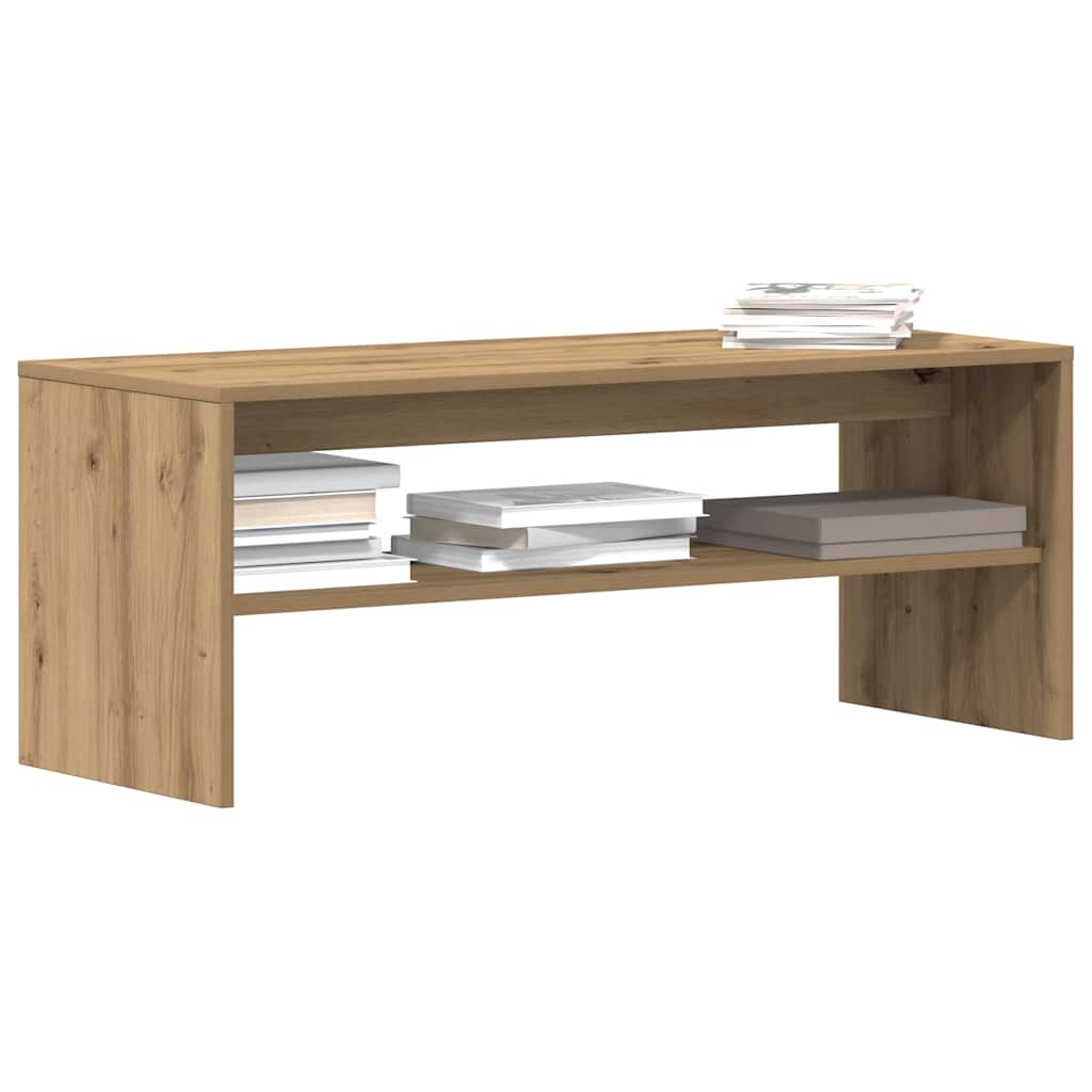 TV Cabinet Artisan Oak 100x40x40 cm Engineered Wood