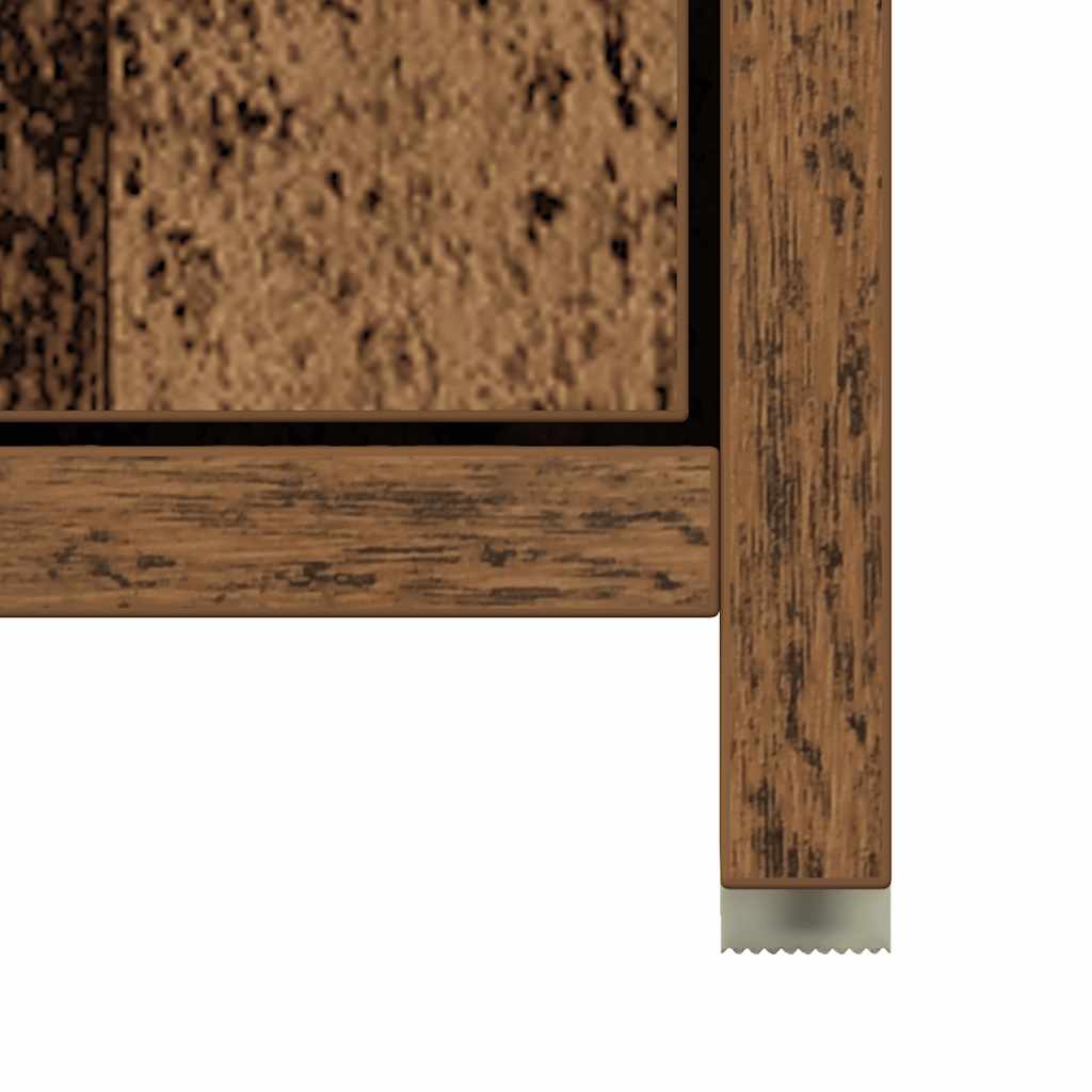 Bathroom Cabinet Old Wood 30x30x183,5 cm Engineered Wood
