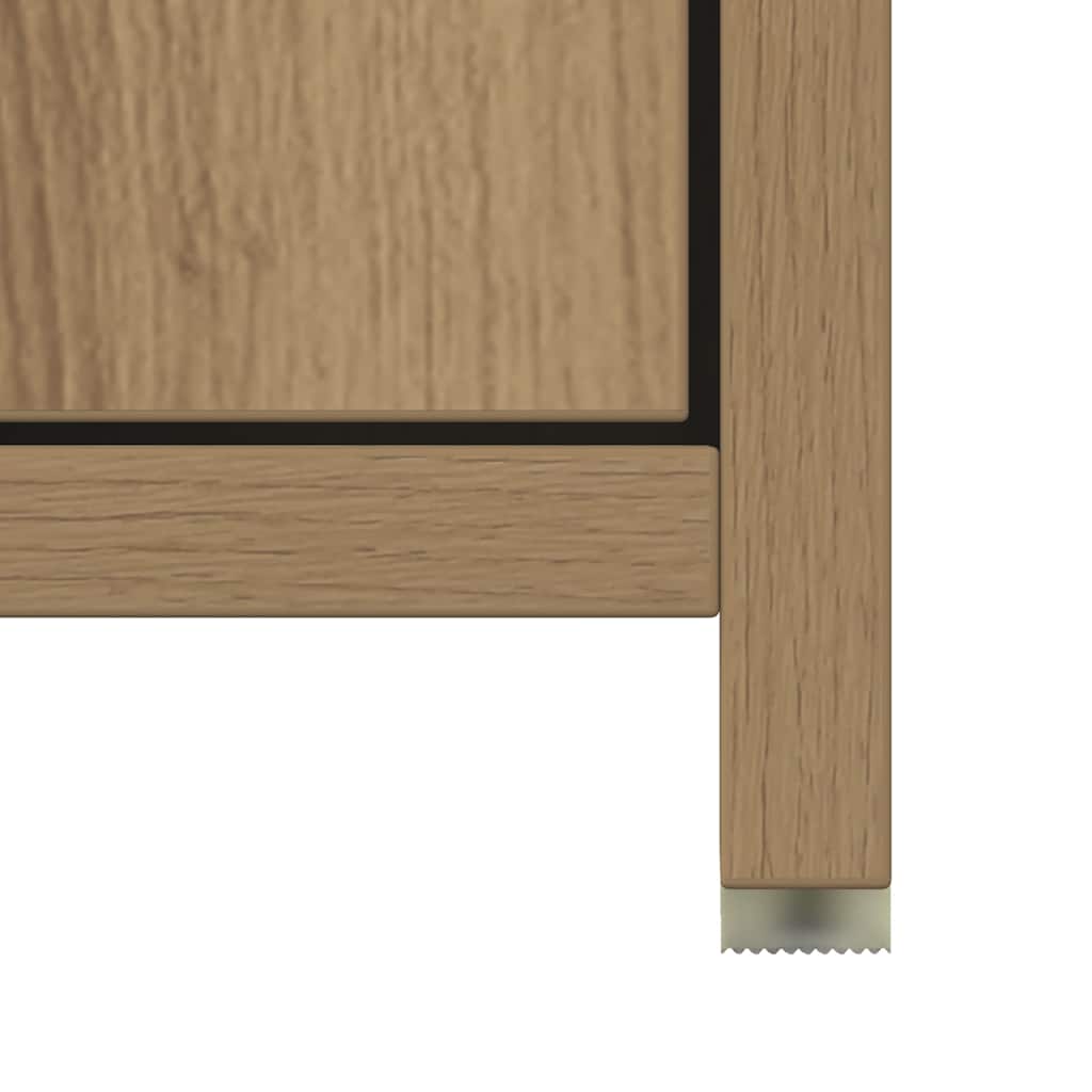 Bathroom Cabinet Artisan Oak 30x30x183,5 cm Engineered Wood