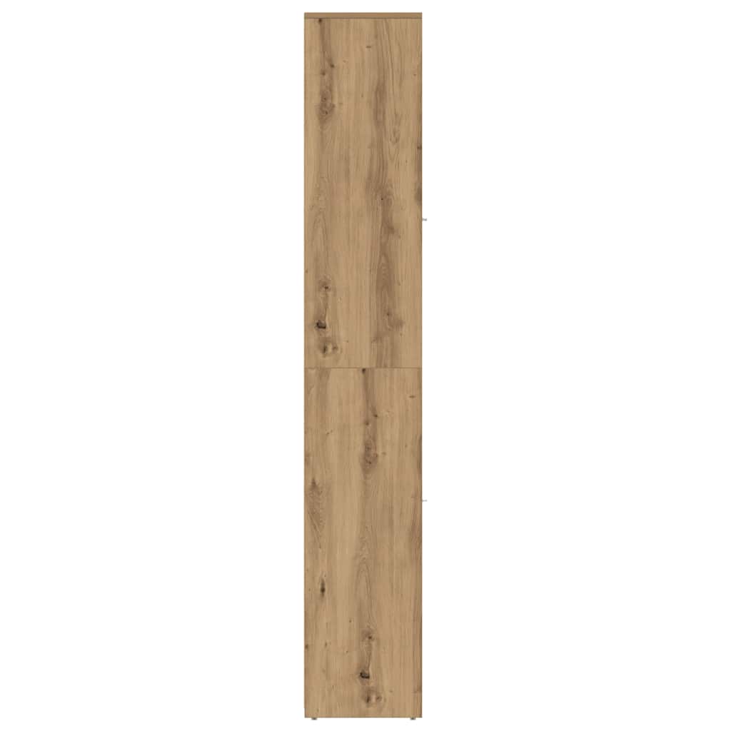 Bathroom Cabinet Artisan Oak 30x30x183,5 cm Engineered Wood