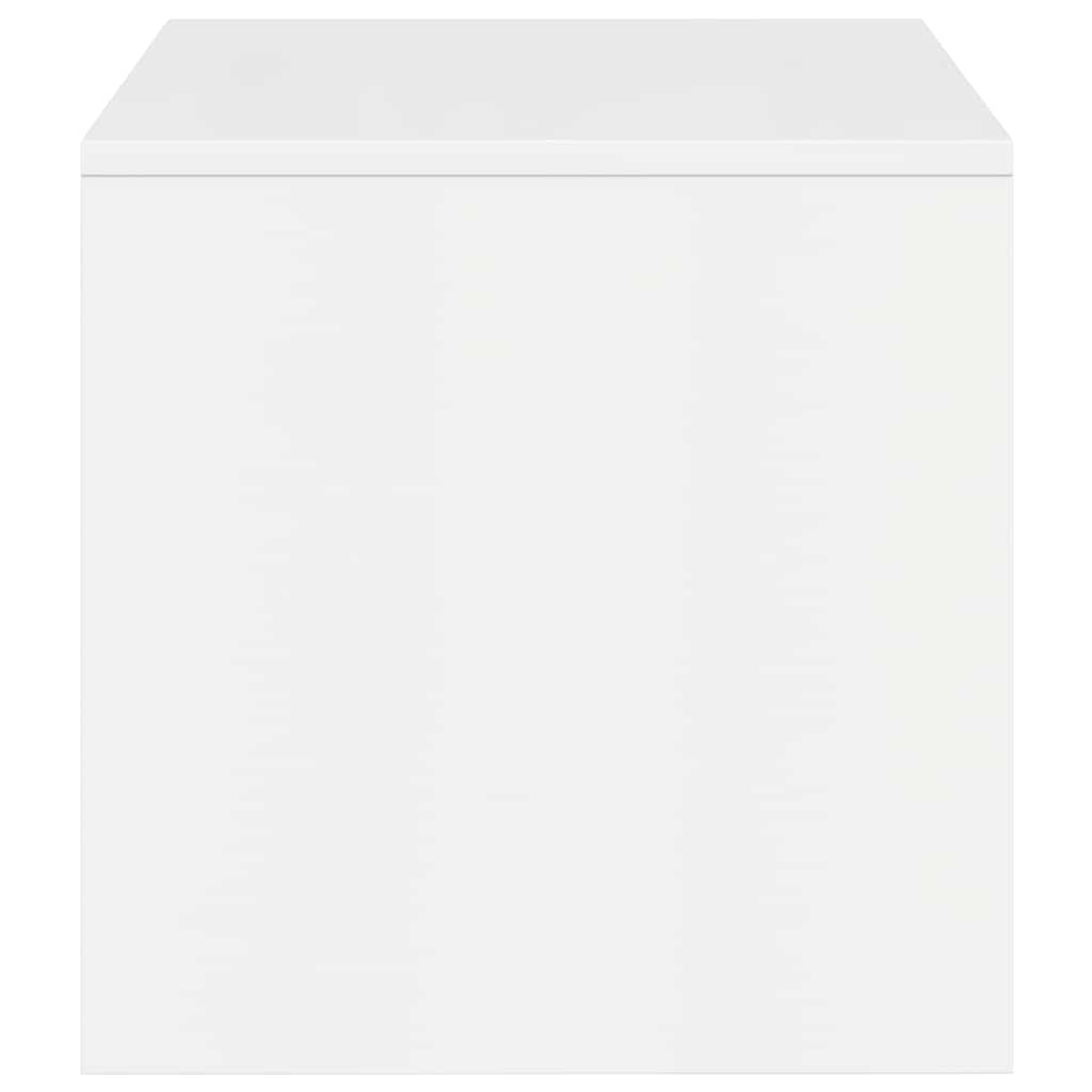 TV Cabinet High Gloss White 100x40x40 cm Engineered Wood