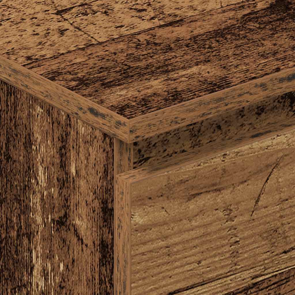 vidaXL Sideboard Old Wood 60x35x98.5 cm Engineered Wood