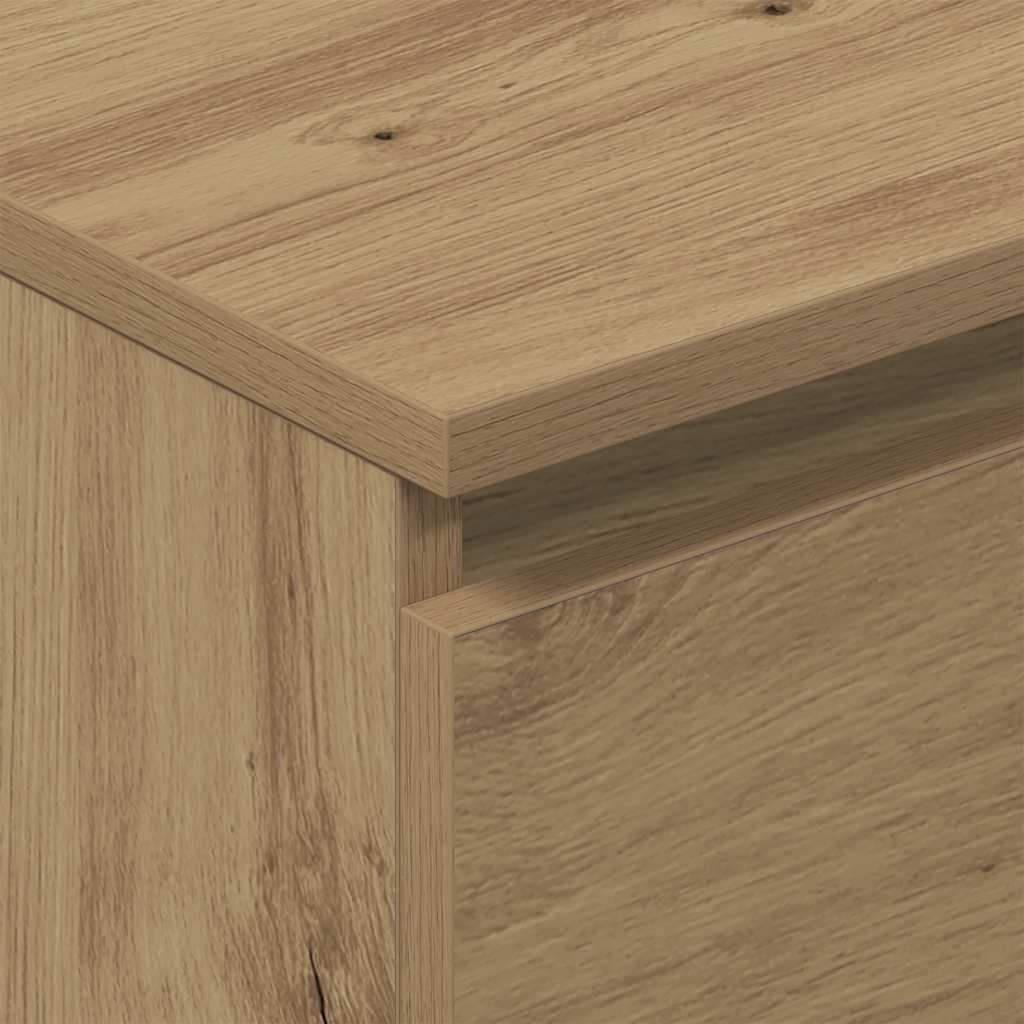 vidaXL Sideboard Artisan Oak 60x35x98.5 cm Engineered Wood