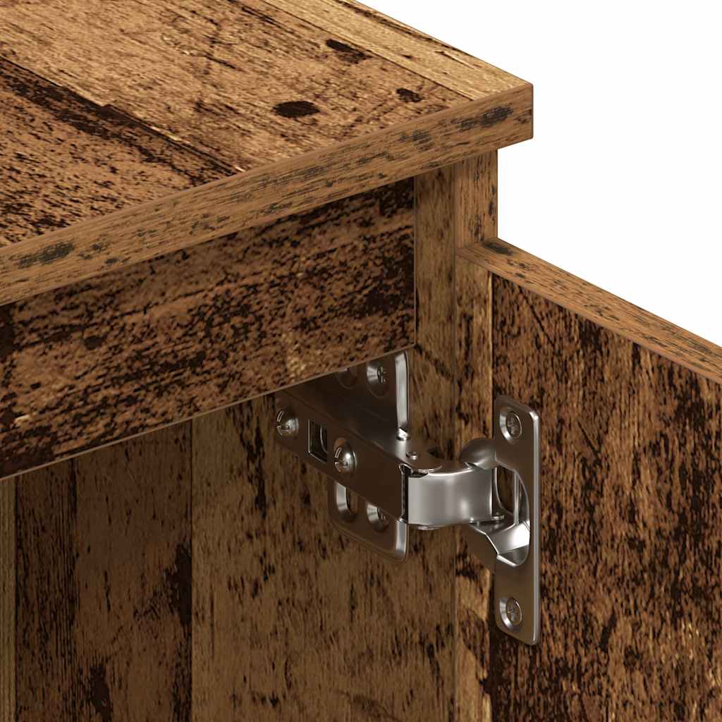 TV Cabinet Old Wood 140x40x36 cm Engineered Wood