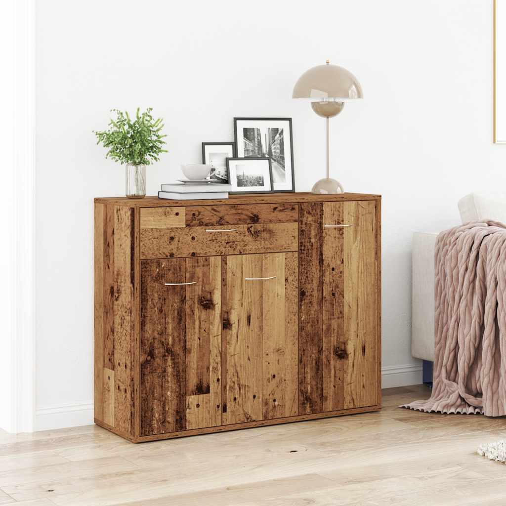 vidaXL Sideboard Old Wood 88x30x70 cm Engineered Wood