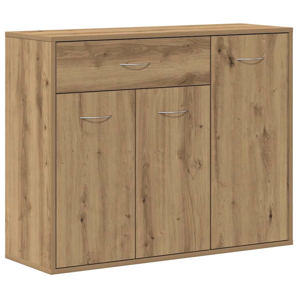 vidaXL Sideboard Artisan Oak 88x30x70 cm Engineered Wood