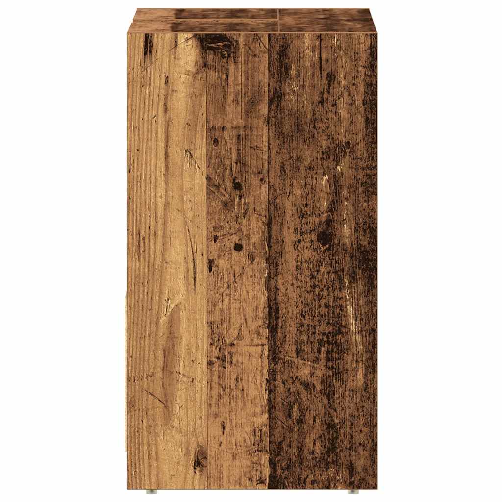 vidaXL Bathroom Sink Cabinet Old Wood 60x33x60 cm Engineered Wood