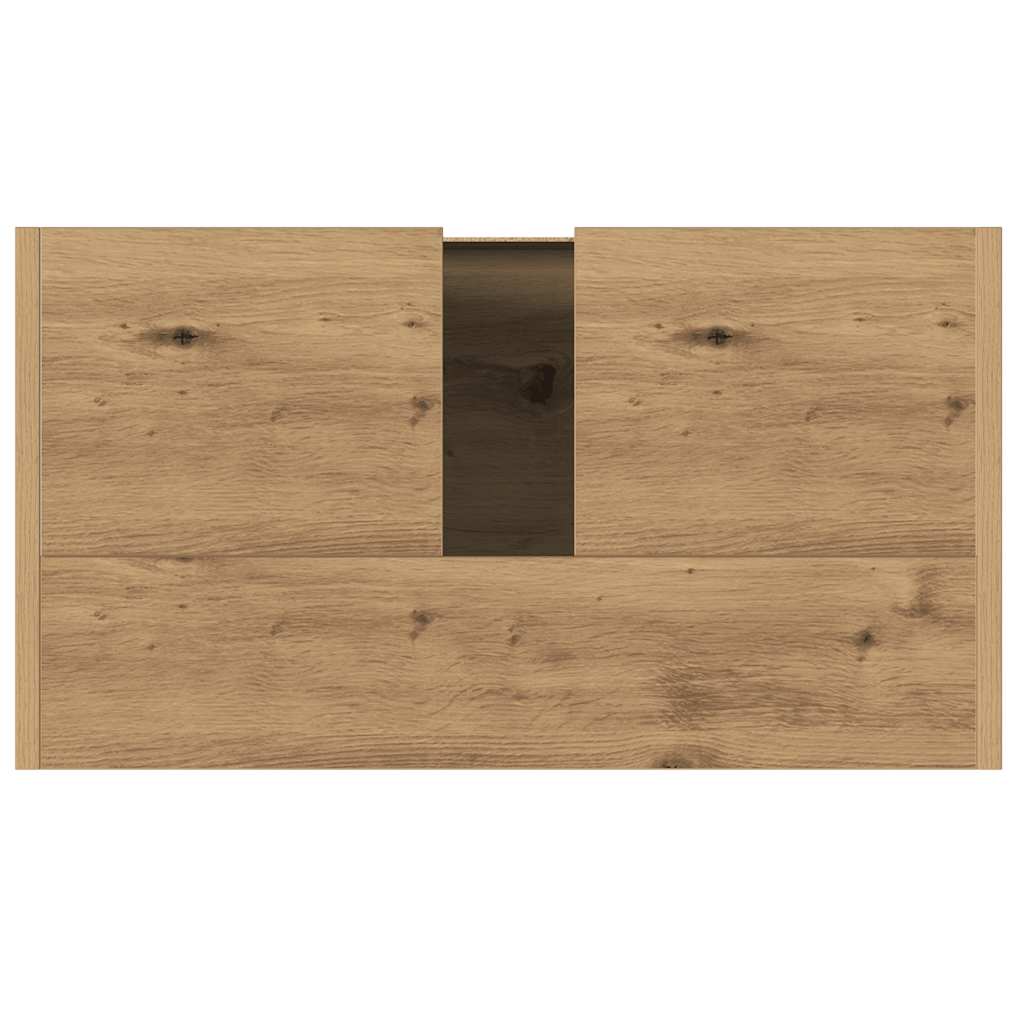 vidaXL Bathroom Sink Cabinet Artisan Oak 60x33x60 cm Engineered Wood