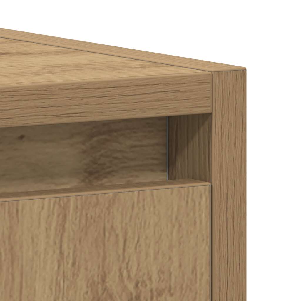 vidaXL Bathroom Sink Cabinet Artisan Oak 60x33x60 cm Engineered Wood