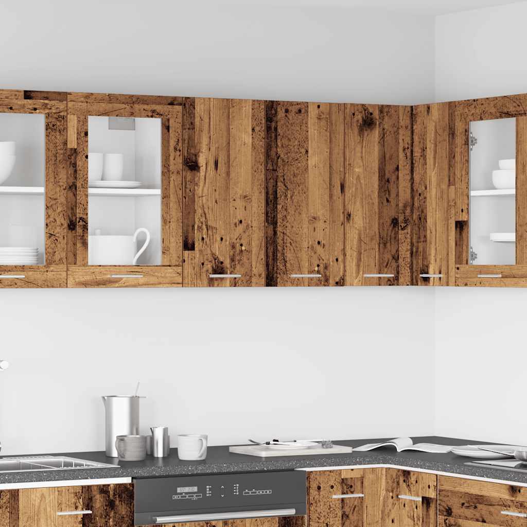 vidaXL Kitchen Wall Cabinet Old Wood 60x31x60 cm Engineered Wood