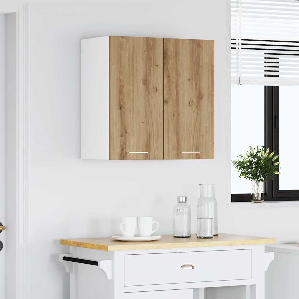 vidaXL Kitchen Wall Cabinet Artisan Oak 60x31x60 cm Engineered Wood