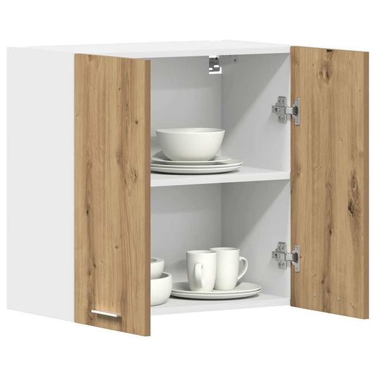 vidaXL Kitchen Wall Cabinet Artisan Oak 60x31x60 cm Engineered Wood