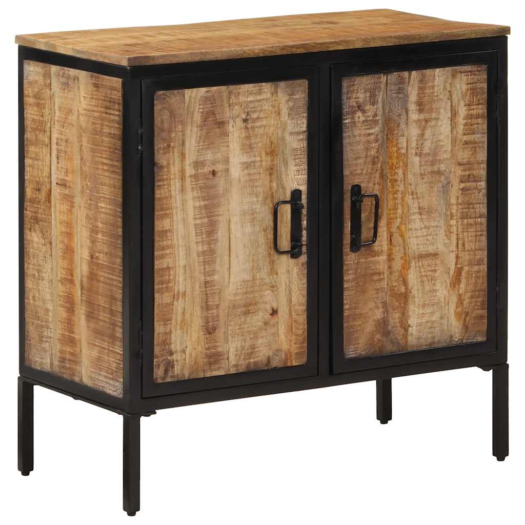 vidaXL Sideboards 3 pcs 70x35x70 cm Solid Rough Wood Mango