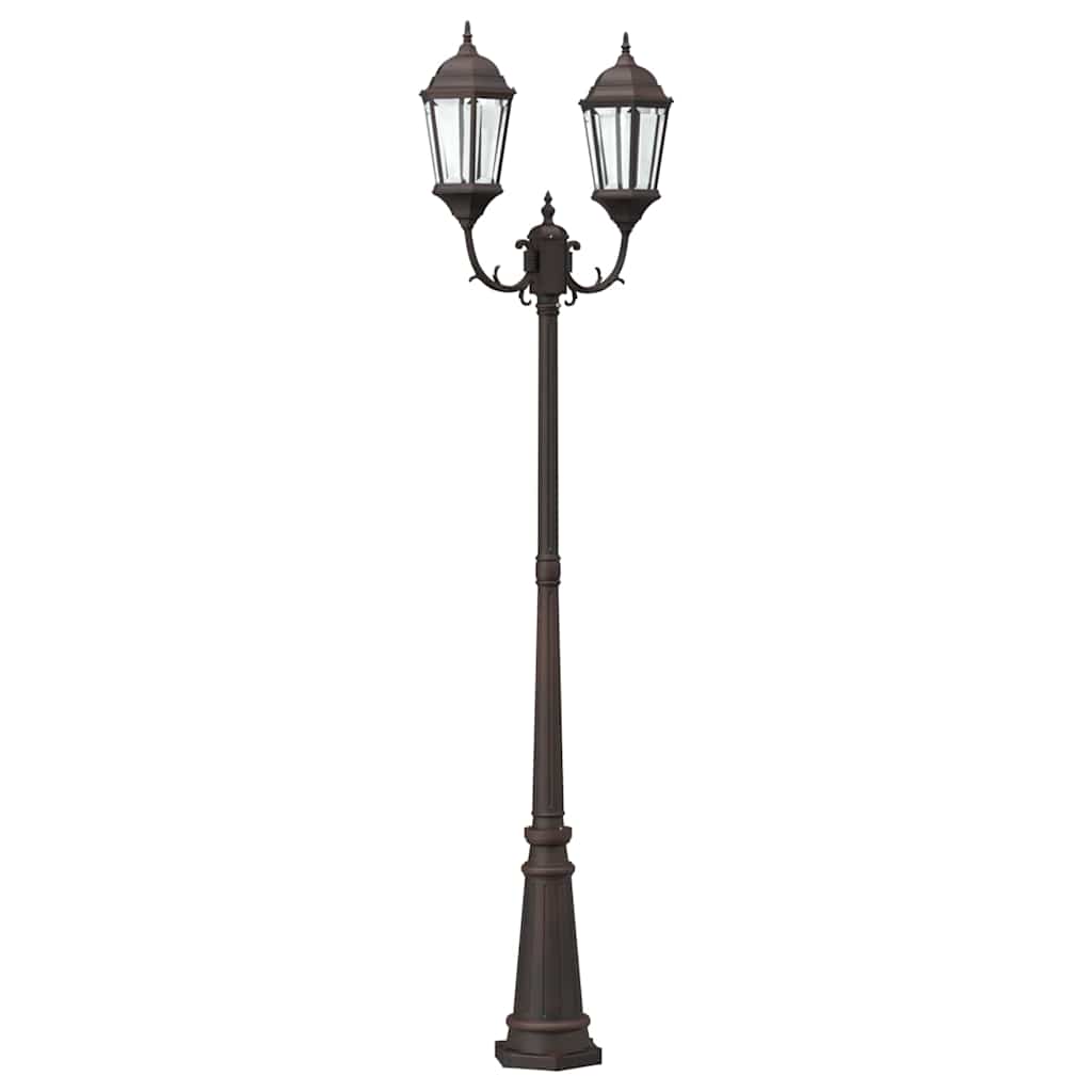 Garden Light Bronze 68 x 20 x 235 cm Aluminium and Glass