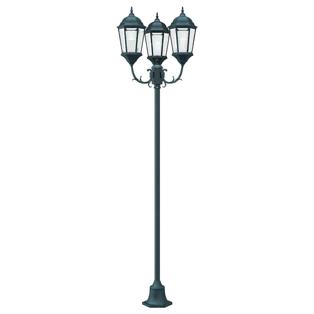 Garden Light Vintage Brushed Green 57 x 49 x 241 cm