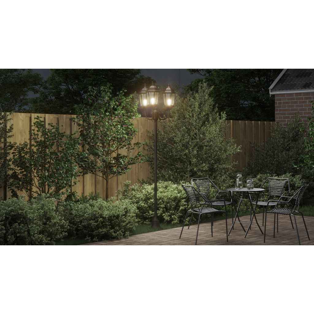 Garden Light Bronze 57 x 49 x 241 cm Aluminium and Glass