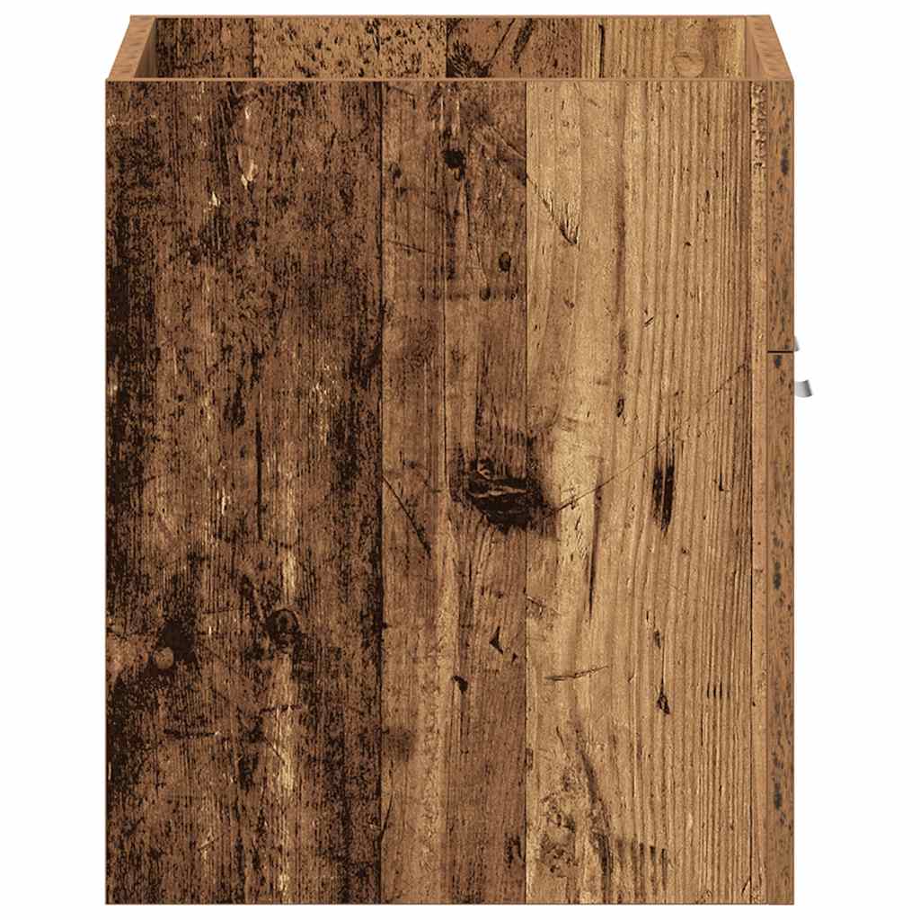Bathroom Sink Cabinet Old Wood 60x38.5x46 cm Engineered Wood