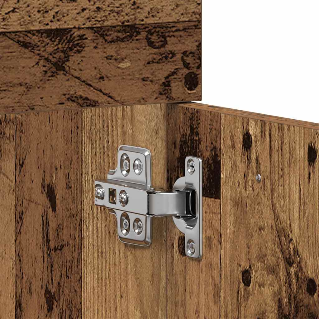 Bathroom Sink Cabinet Old Wood 60x38.5x46 cm Engineered Wood