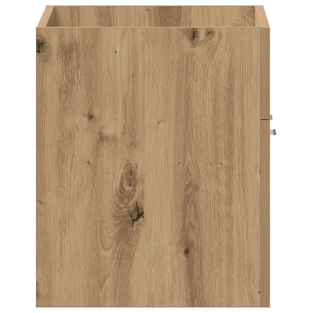 Bathroom Sink Cabinet Artisan Oak 60x38.5x46 cm Engineered Wood