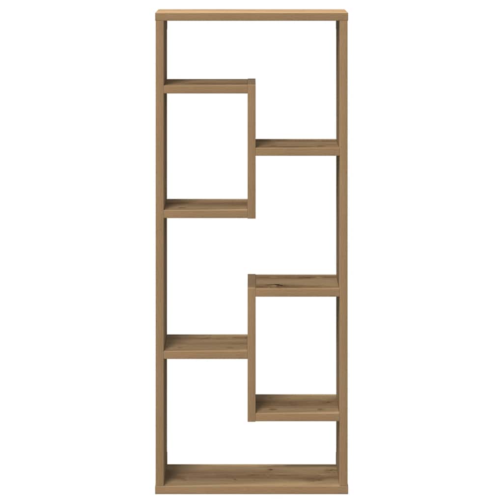 Wall Shelf Artisan Oak 36x16x90 cm Engineered Wood