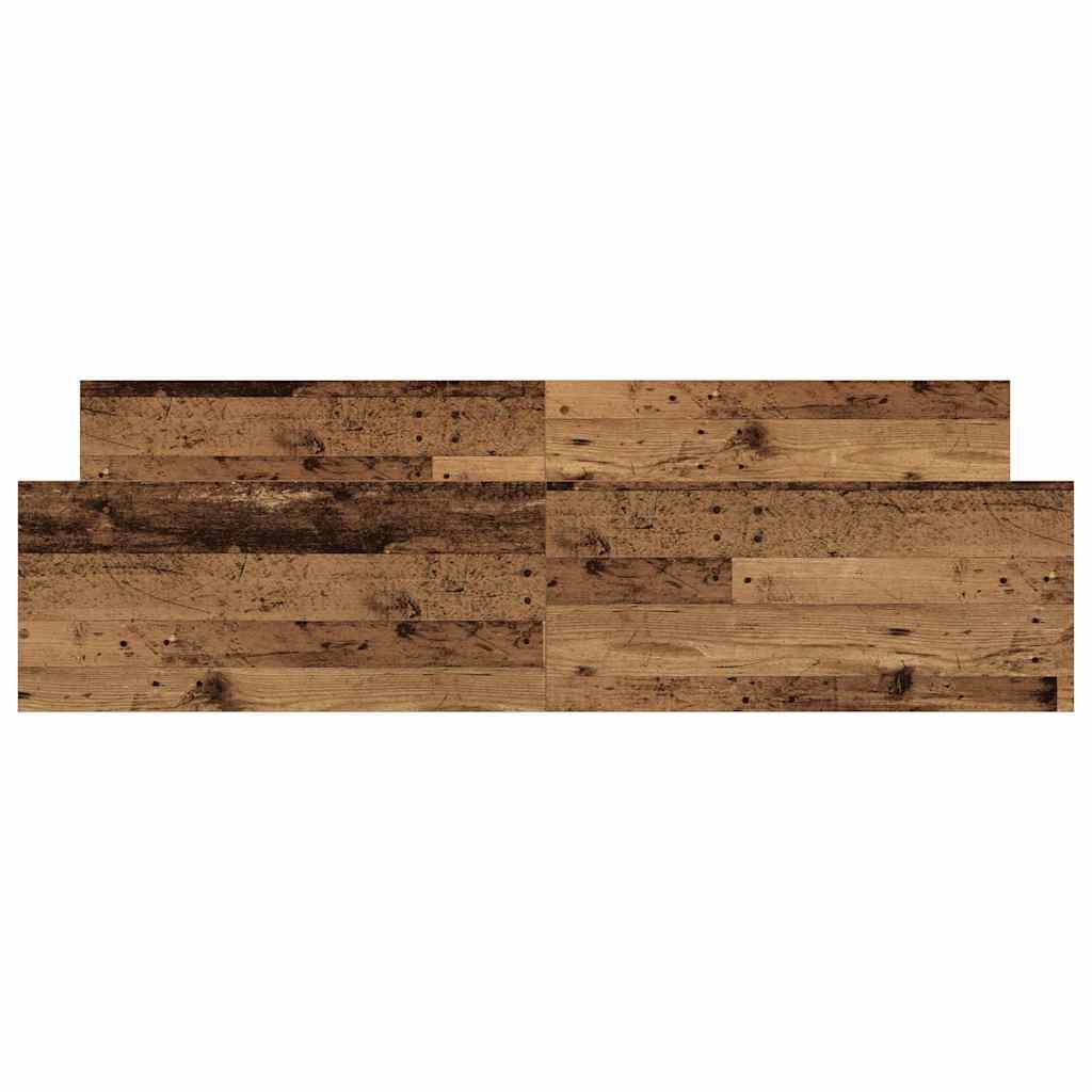 Bed Frame without Mattress Old Wood 180x200cm Engineered Wood