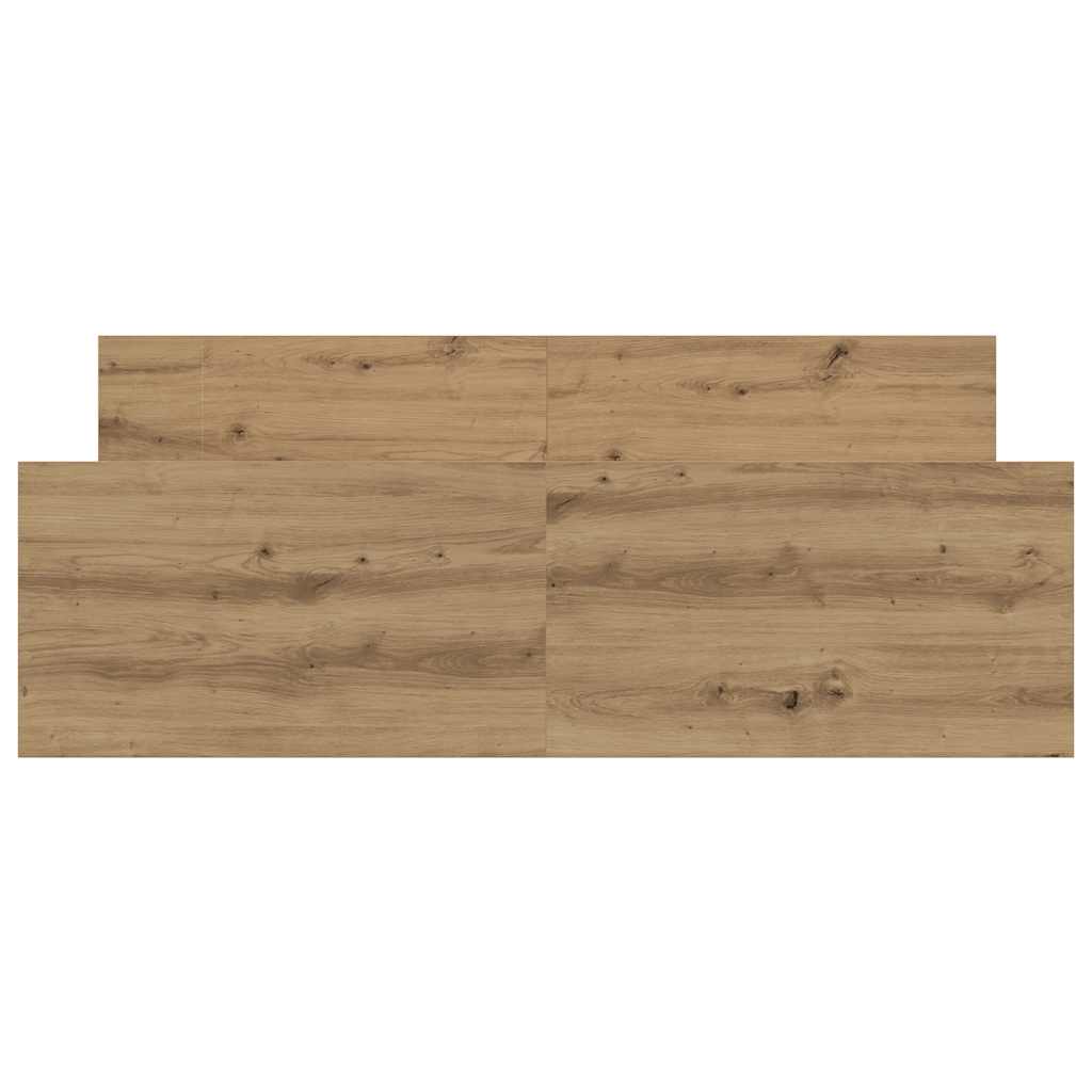Bed Frame | Artisan Oak | Engineered wood, Solid Pinewood, Plywood Slats
