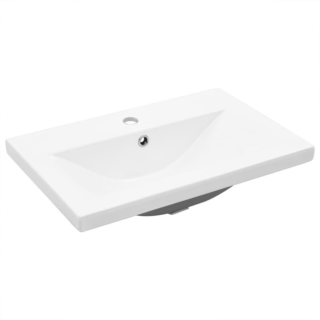 Sink Cabinet with Built-in Basin Old Wood