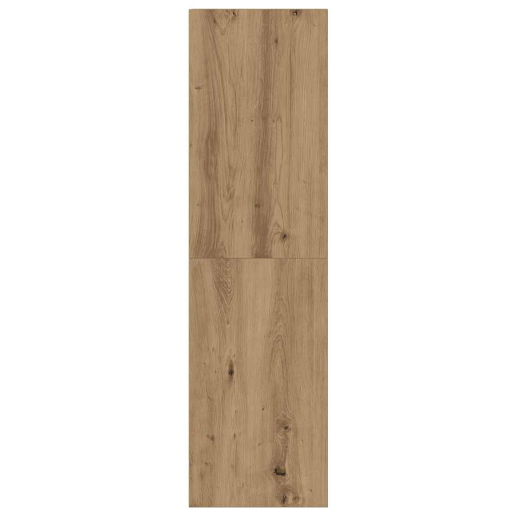 Wall Mounted TV cabinets 3 pcs Artisan Oak Engineered Wood
