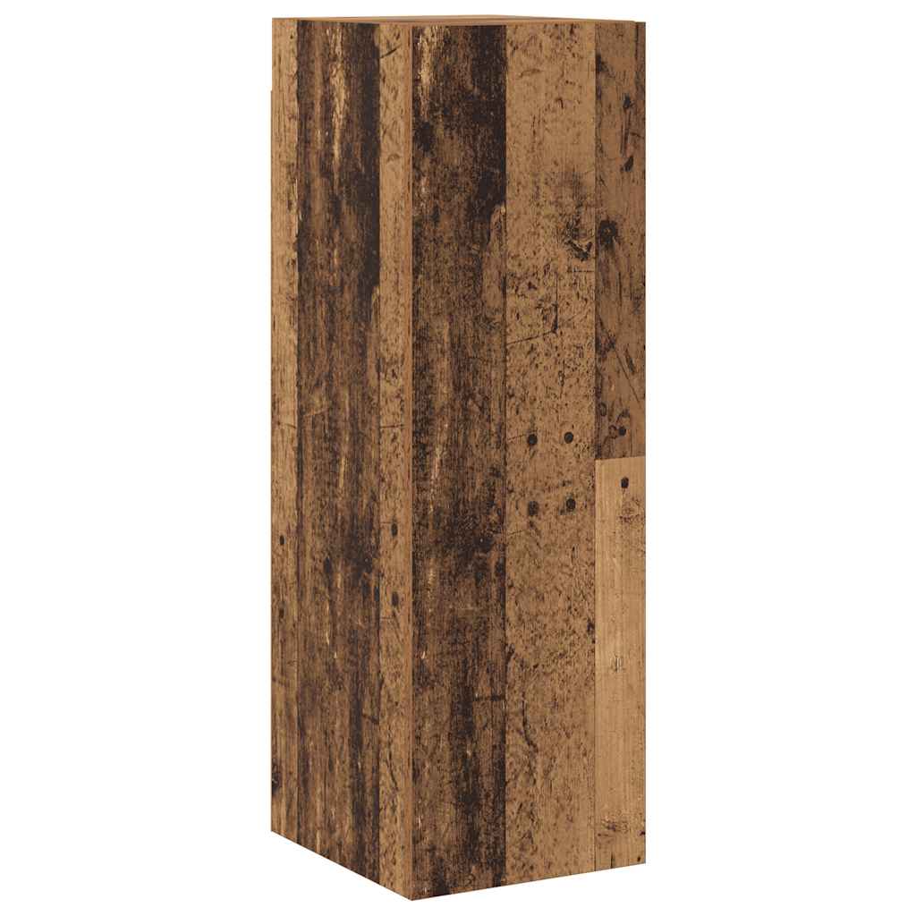 Wall Mounted TV cabinets 6 pcs Old Wood Engineered Wood