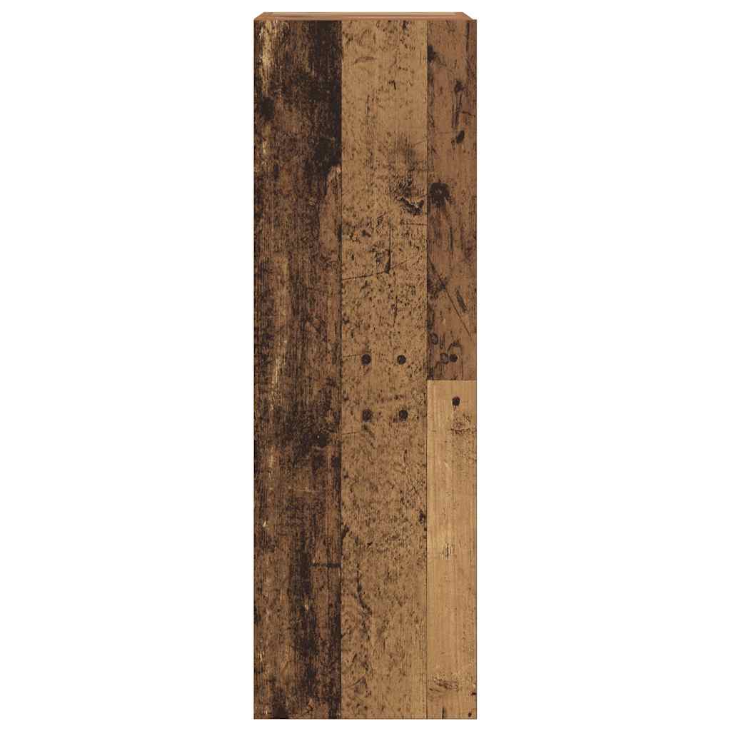 Wall Mounted TV cabinets 6 pcs Old Wood Engineered Wood