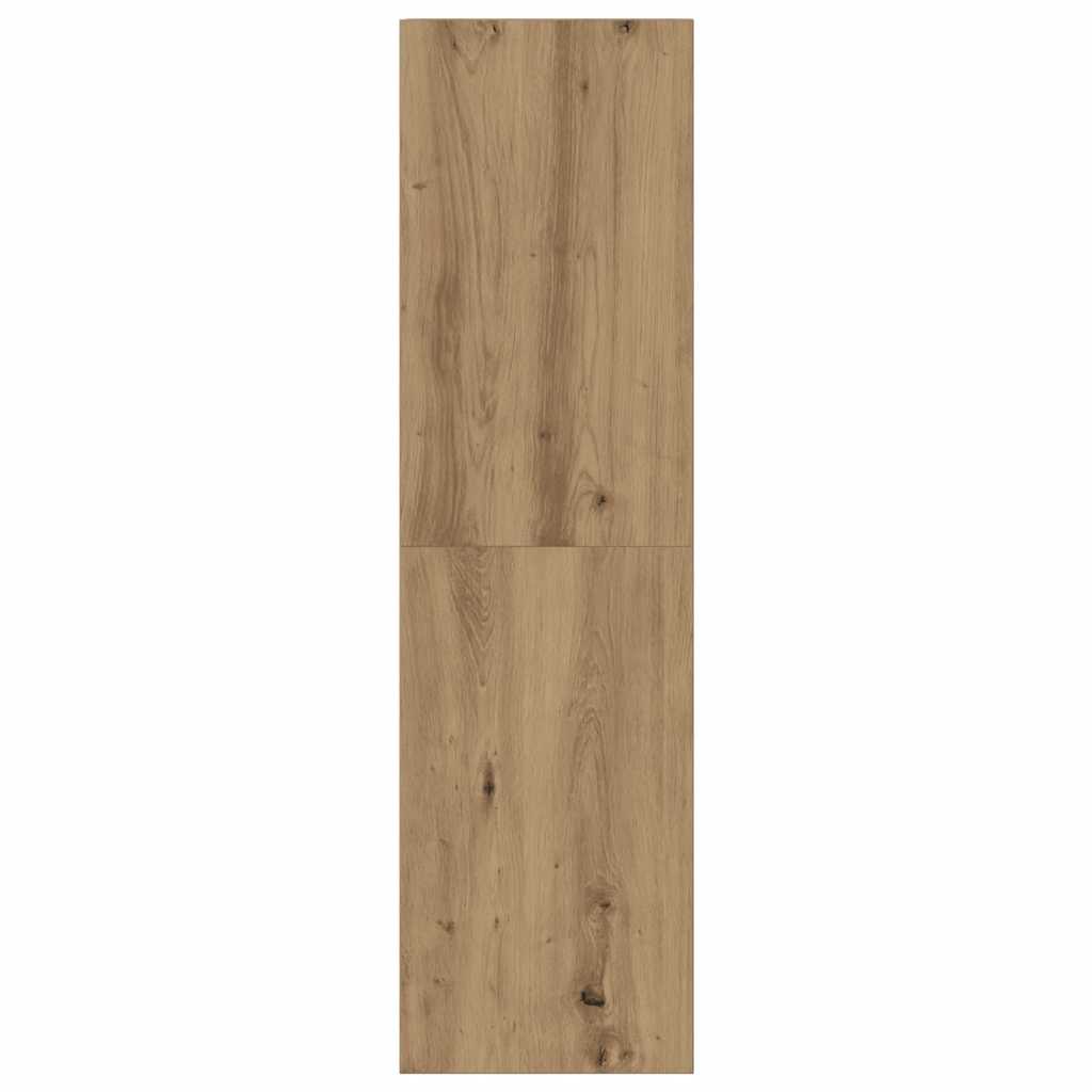 4 Piece TV Cabinet Set Wall-mounted Artisan Oak Engineered Wood