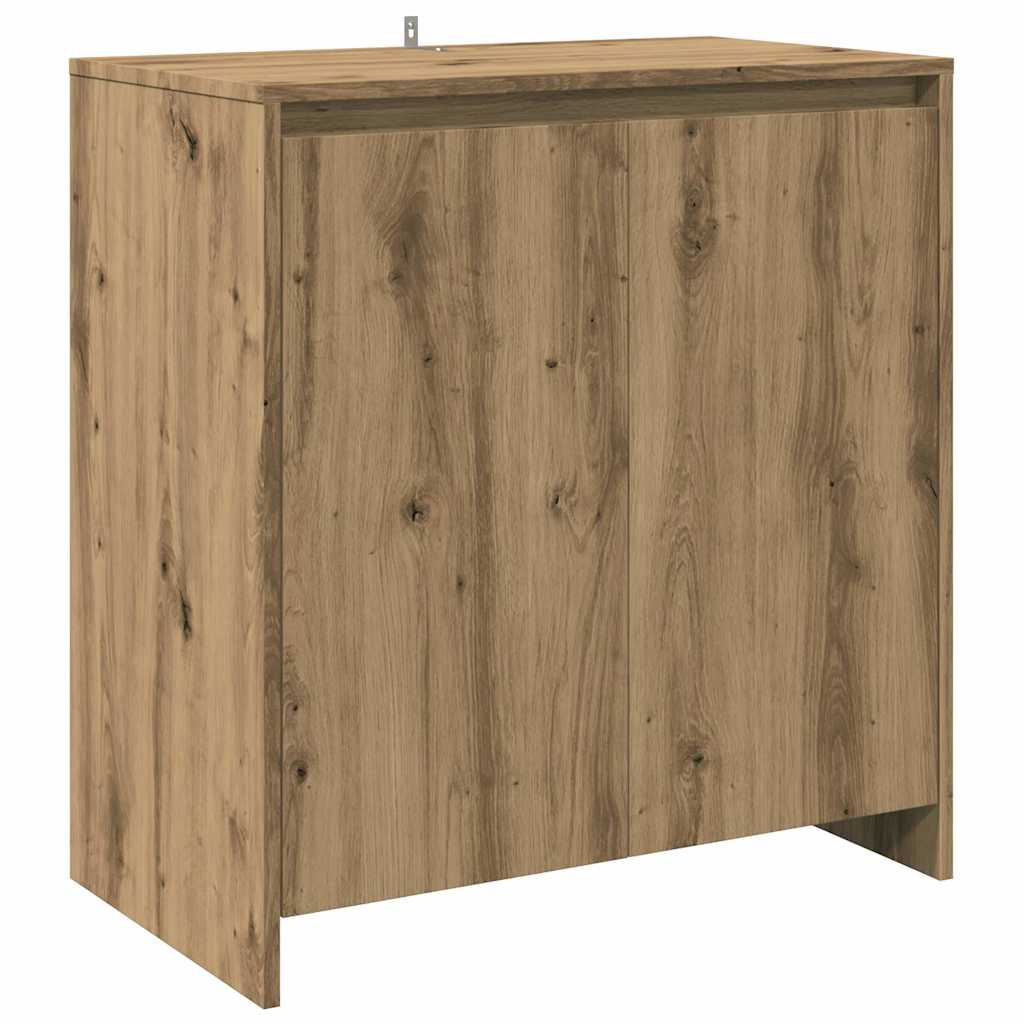 3 Piece Sideboard Artisan Oak Engineered Wood