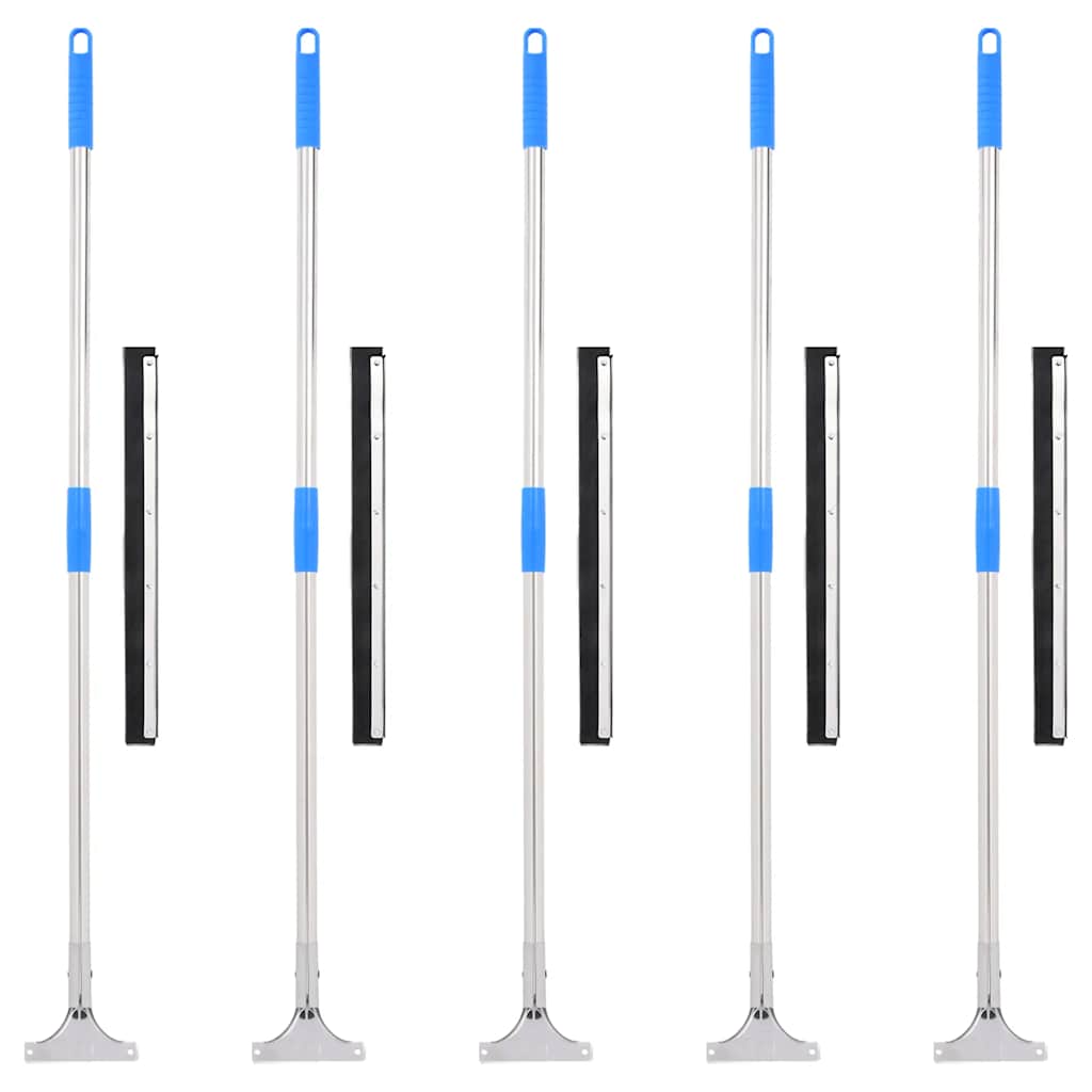 Floor Squeegees 5 pcs 45x122.5 cm Steel and Rubber