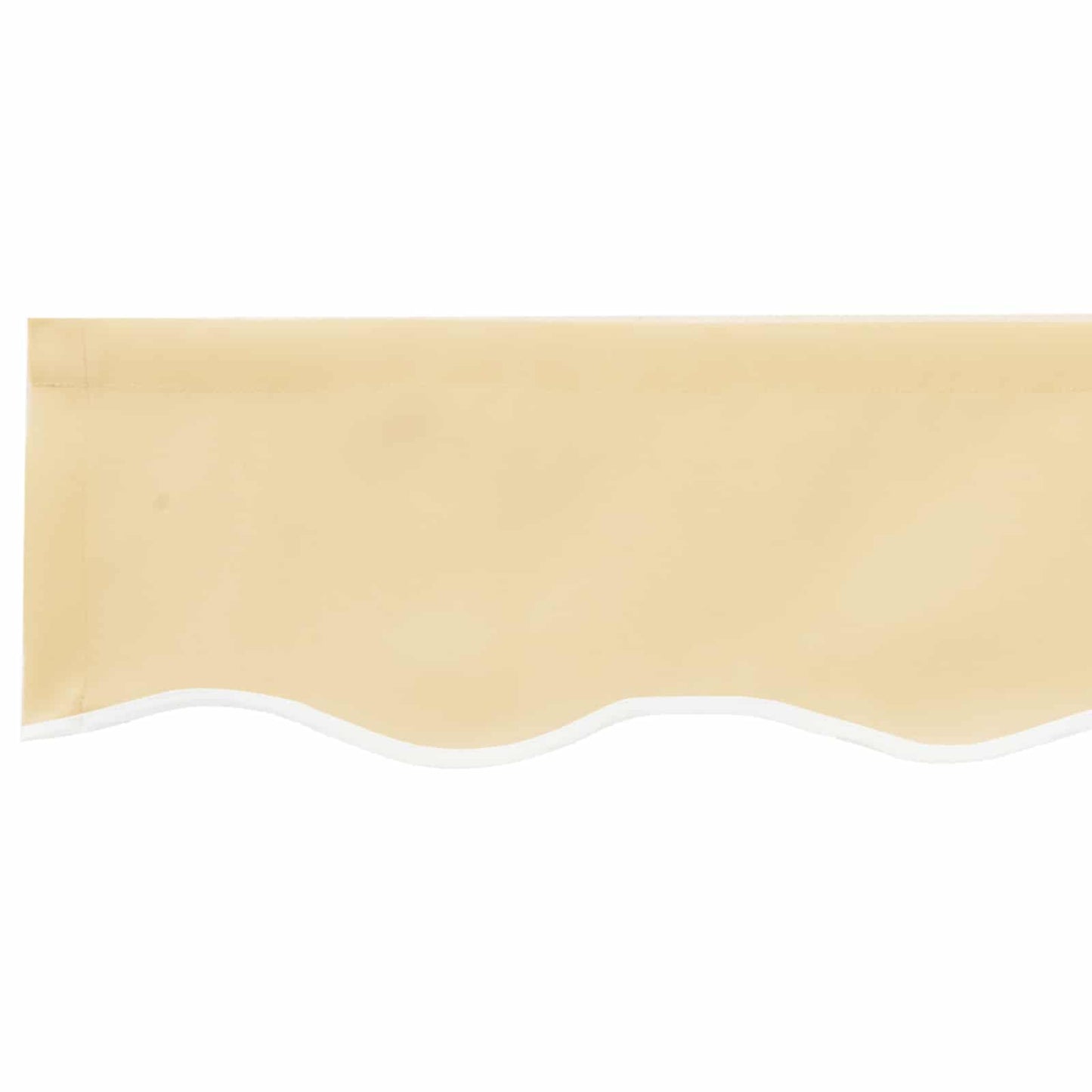 Awning Replacement Fabric Cream 235 x 195 cm Polyester