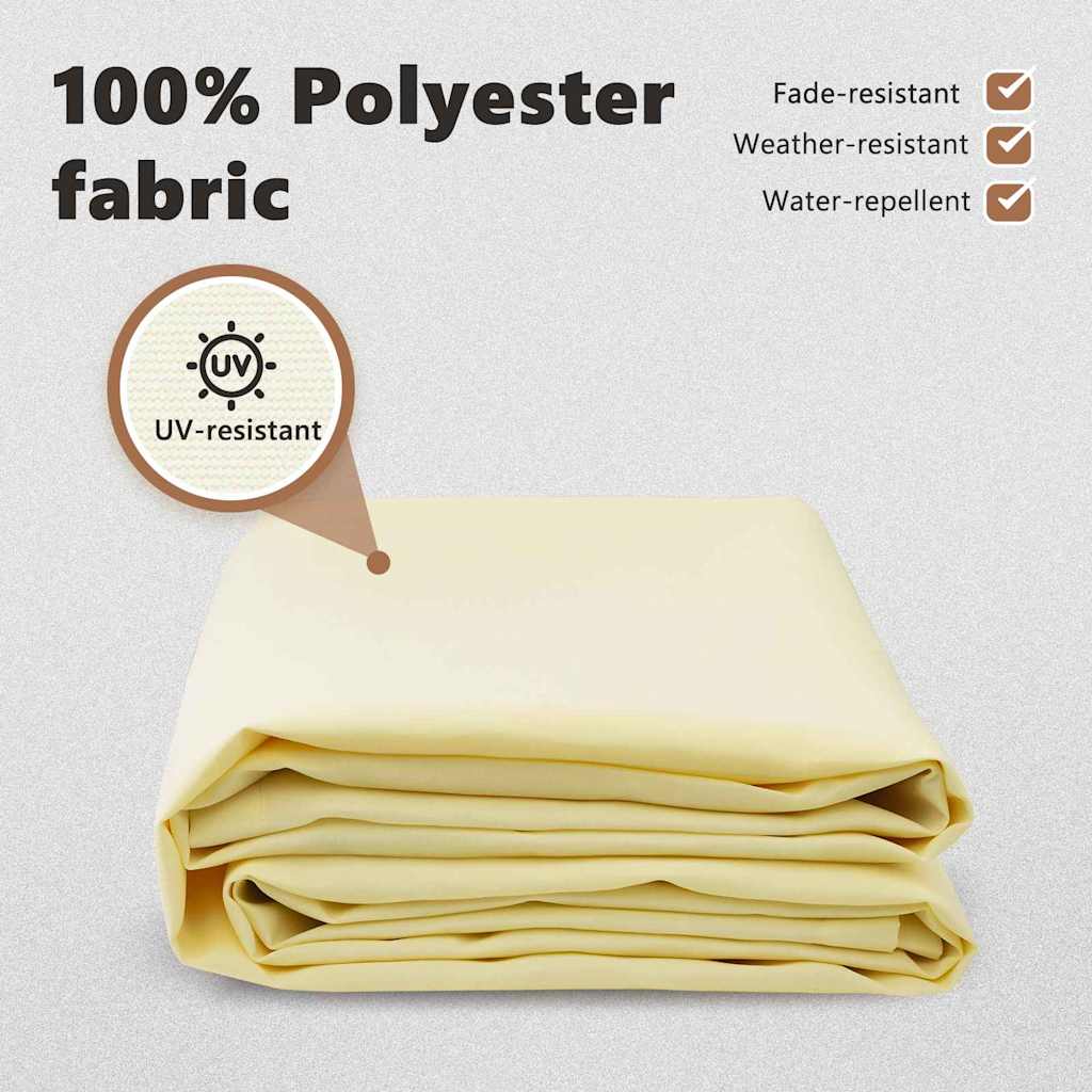 Awning Replacement Fabric Cream 3.5 x 2 m Polyester