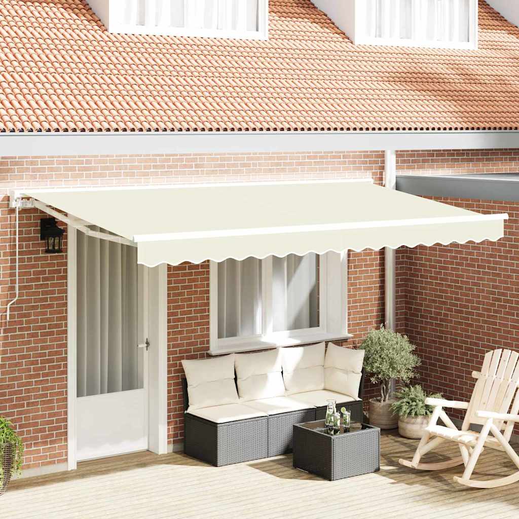 Awning Replacement Fabric Cream 4 x 2 m Polyester