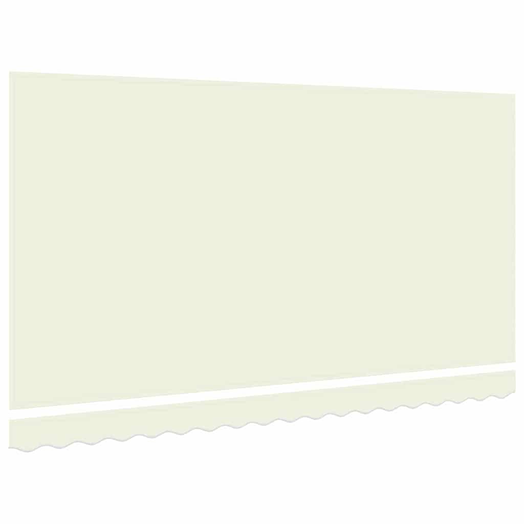 Awning Replacement Fabric Cream 4 x 2 m Polyester