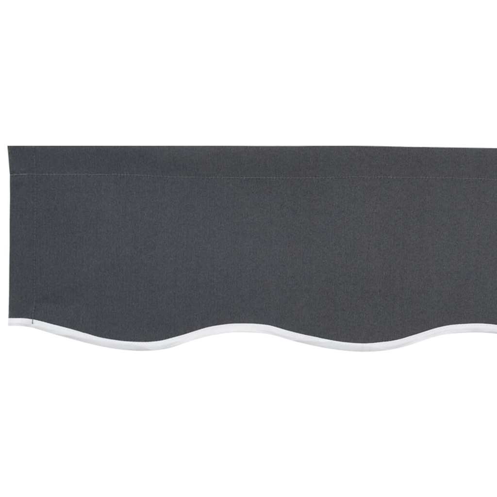 Awning Replacement Fabric Anthracite 2.5 x 2 m Polyester