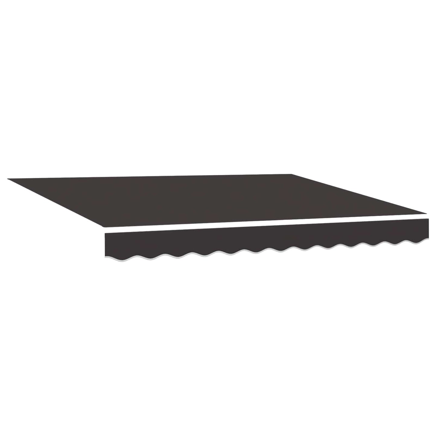Awning Replacement Fabric Anthracite 235 x 195 cm Polyester