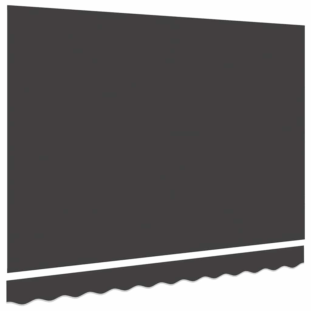 Awning Replacement Fabric Anthracite 2.5 x 2 m Polyester