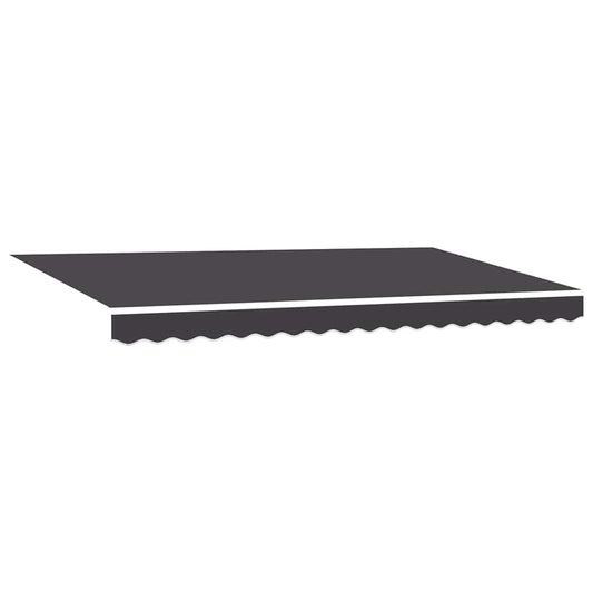 Awning Replacement Fabric Anthracite 4 x 2 m Polyester