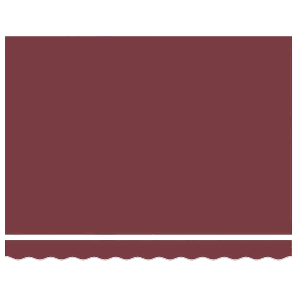 Awning Replacement Fabric Burgundy Red 2.5 x 2 m Polyester