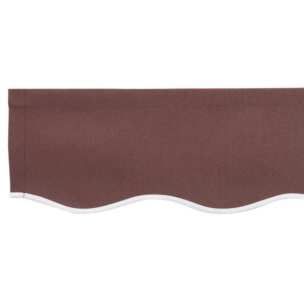 Awning Replacement Fabric Brown 2.5 x 2 m Polyester