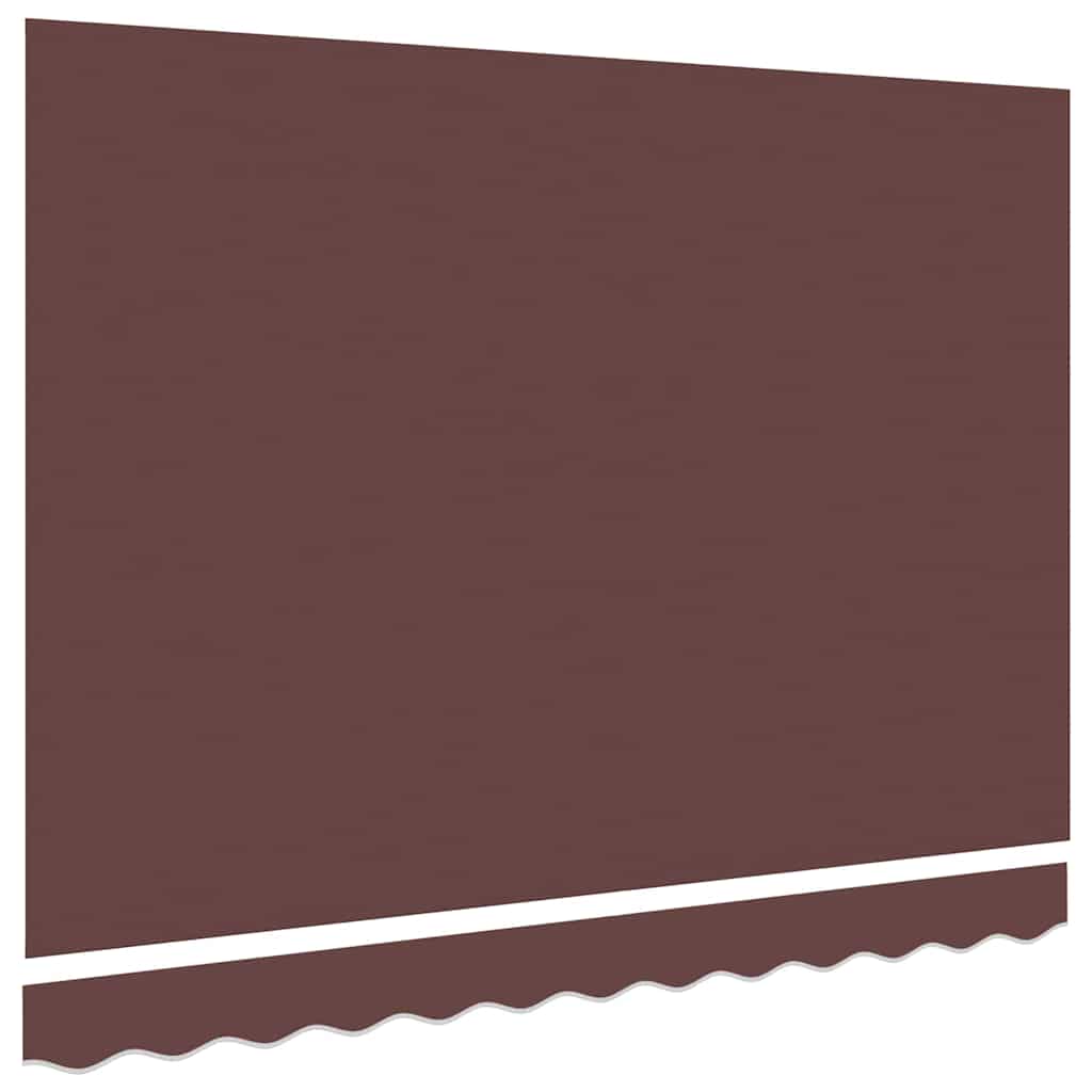 Awning Replacement Fabric Brown 2.5 x 2 m Polyester
