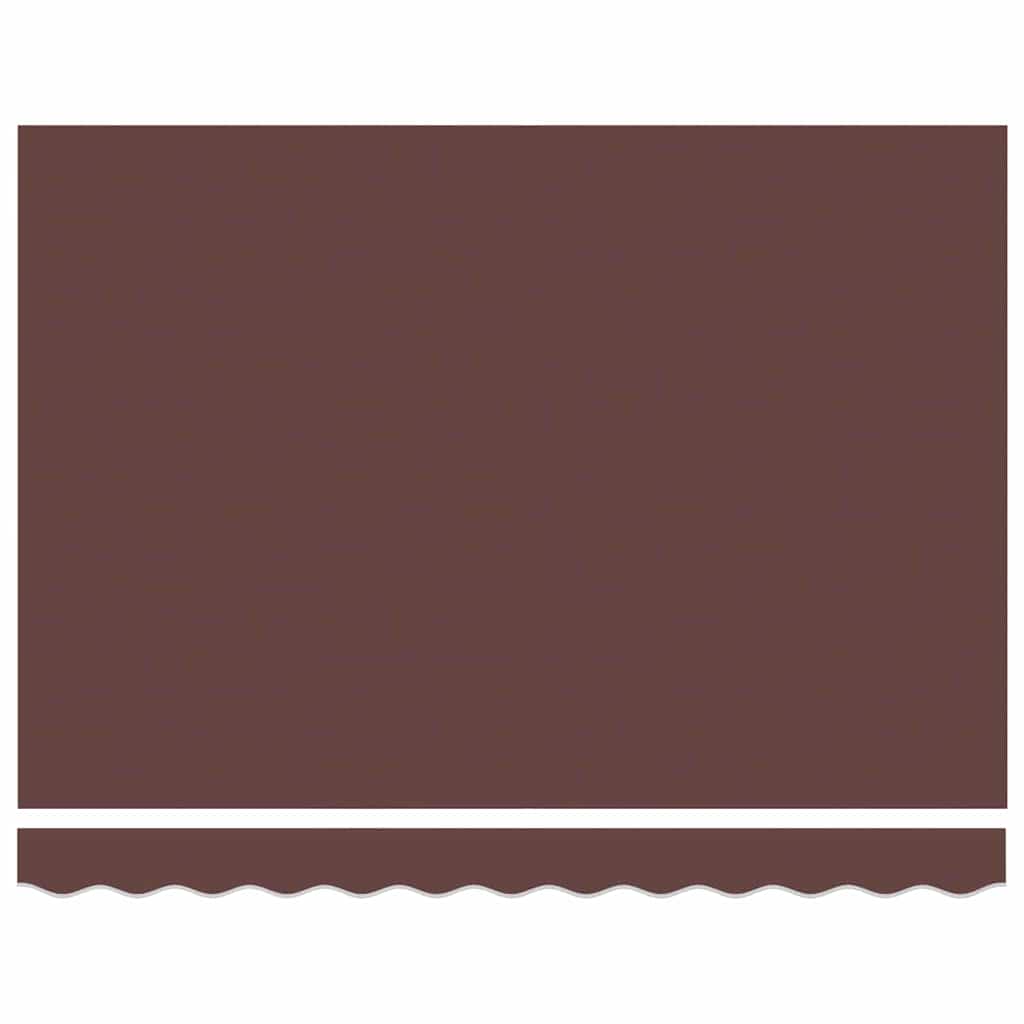 Awning Replacement Fabric Brown 2.5 x 2 m Polyester